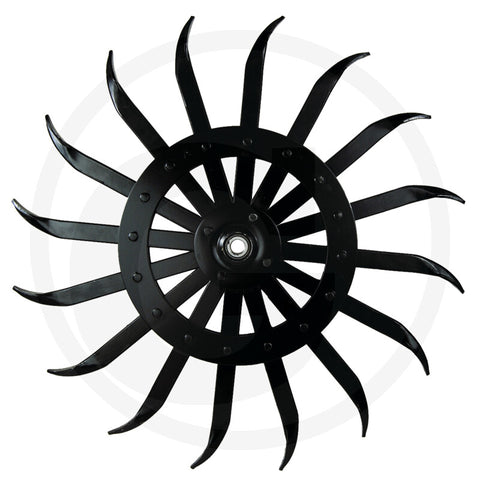 CFC Rotary Hoe Wheel (Black)
