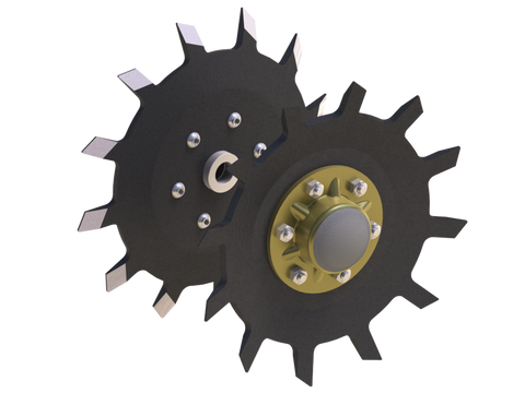 Martin-Till BSCW9SC Spade Wheels