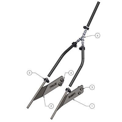 Surepoint Ag Dual HD SS Dribble Tube for JD 1700 Series Planters