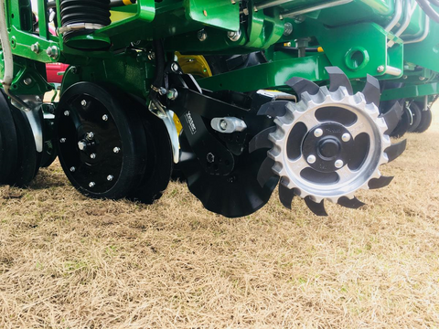 2960-021 Unit Mount Coulter & 2966-021 Floating Residue Manager For John Deere Twin Row