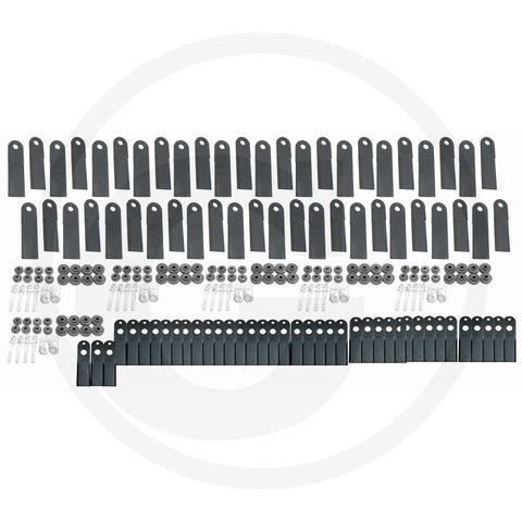 Kondex Straw Claw Straw Chopper Rebuild Kit-John Deere 9 Series