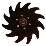 Copperhead Ag Sunco Sabertooth Row Cleaner 13" Blade Assembly with Hub/Bearing