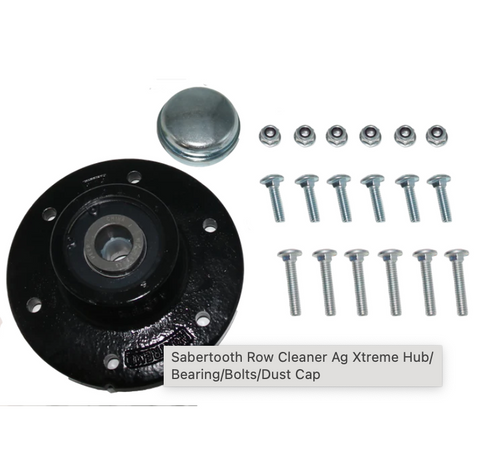 Copperhead Ag Sunco Saber Tooth Row Cleaner Hub/Bearing/Bolts/Dust Cap