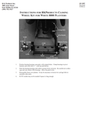 RK Product Closing Wheel Update Kit
